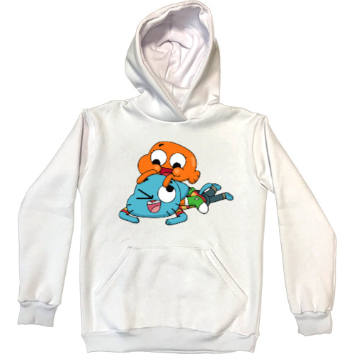 Kids' Premium Hoodie - gumball and darwin 3 - Mfest