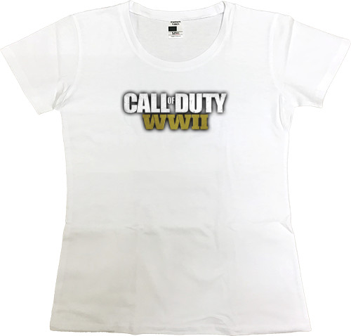 Women's Premium T-Shirt - call of duty - Mfest