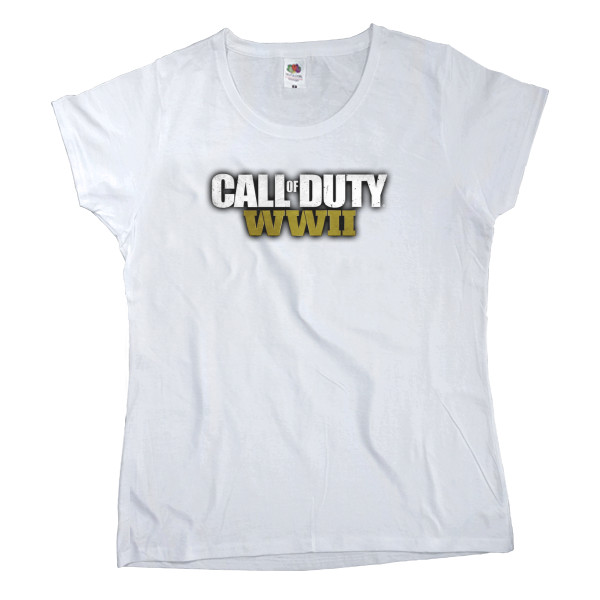 Women's T-shirt Fruit of the loom - call of duty - Mfest