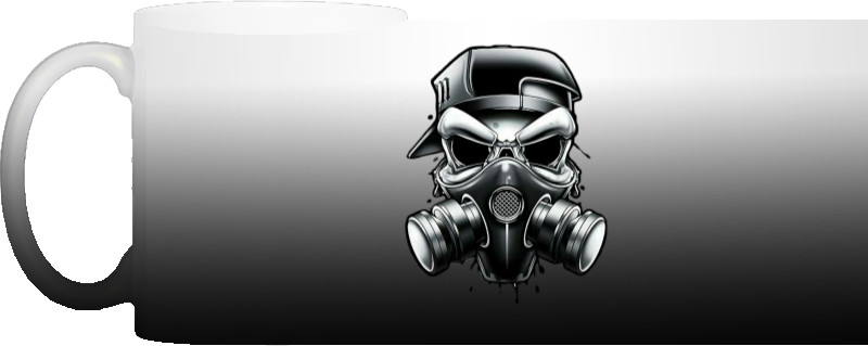 Skull And Gas Mask