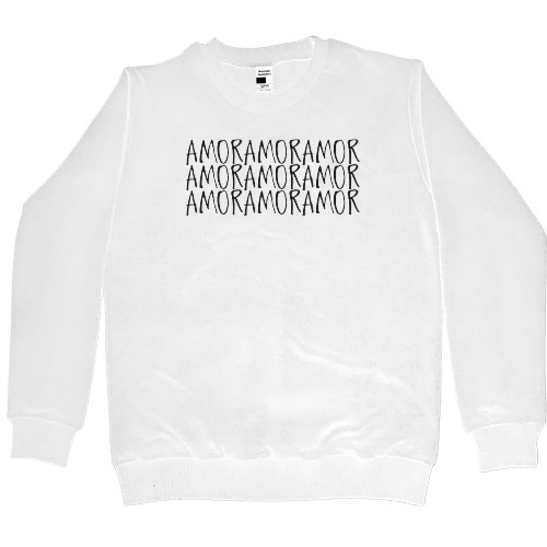 Тренды - Women's Premium Sweatshirt - AMOR - Mfest