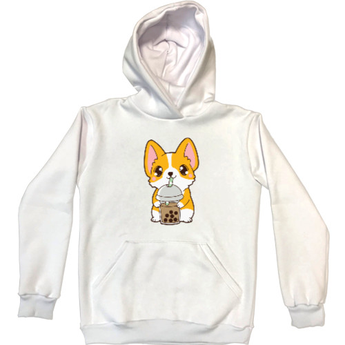 Unisex Hoodie - Boba Corgi - Mfest