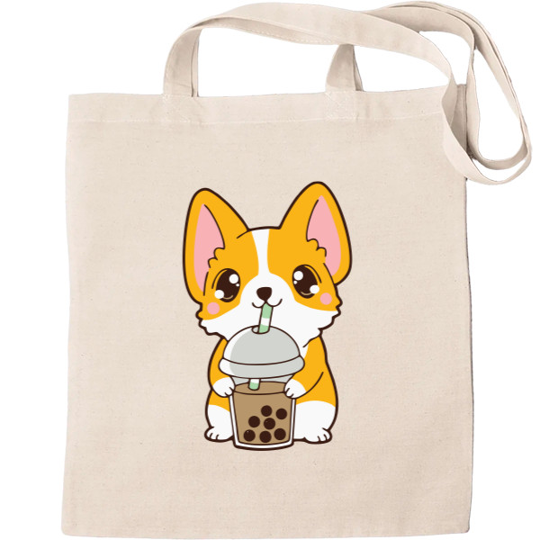 Tote Bag - Boba Corgi - Mfest