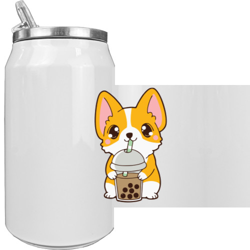 Aluminum Can - Boba Corgi - Mfest