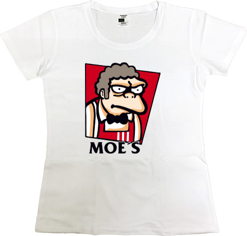 Women's Premium T-Shirt - Moe's Simpsons - Mfest