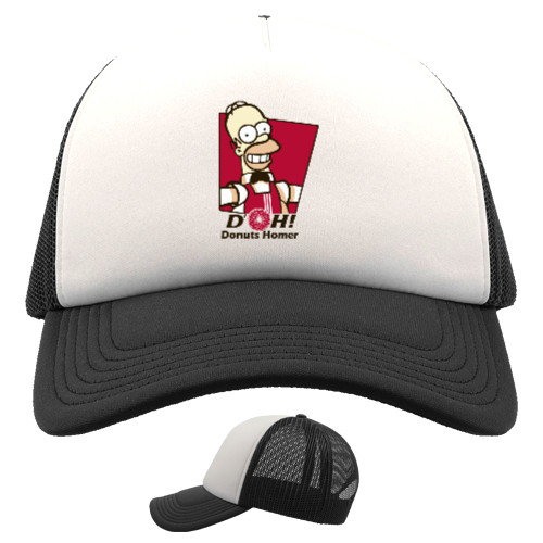 Trucker Cap - гомер симсон - Mfest