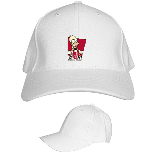 Kids' Baseball Cap 6-panel - гомер симсон - Mfest