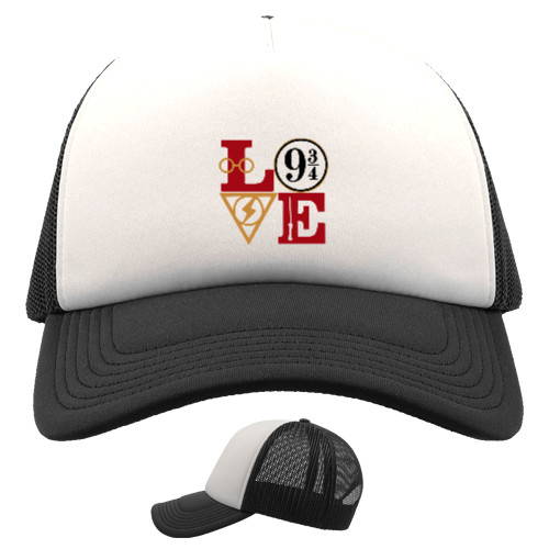 Kids' Trucker Cap - LOVE - Mfest