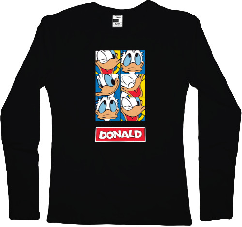 Women's Longsleeve Shirt - donald - Mfest