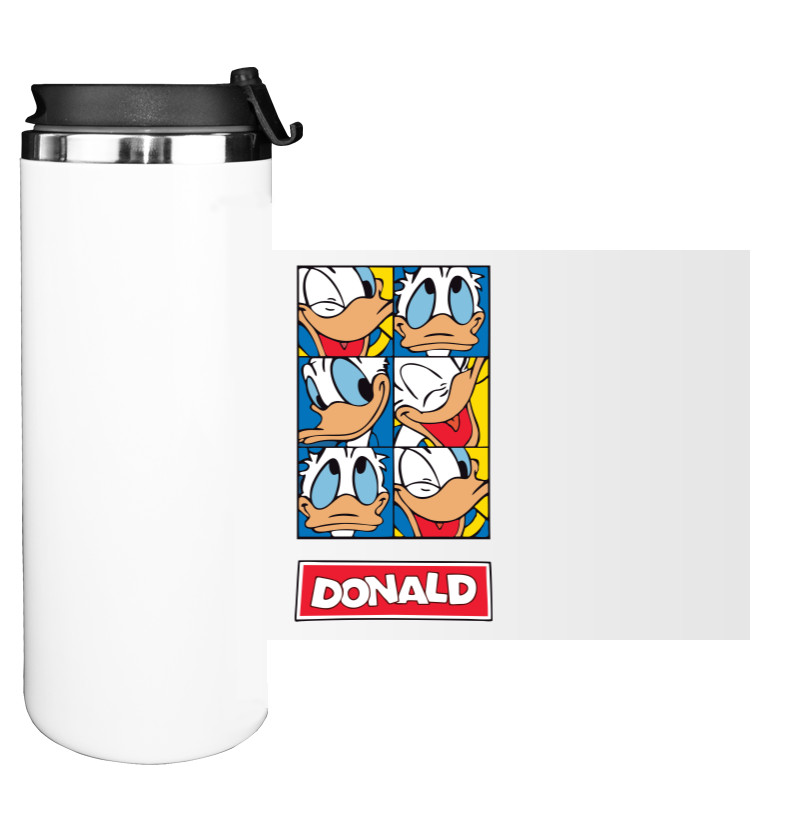 Water Bottle on Tumbler - donald - Mfest