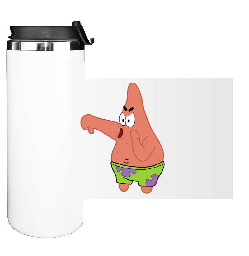 Water Bottle on Tumbler - Патрик - Mfest