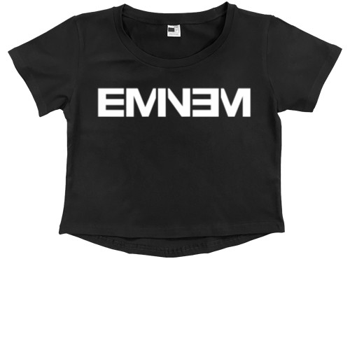 Kids' Premium Cropped T-Shirt - Eminem 3 - Mfest