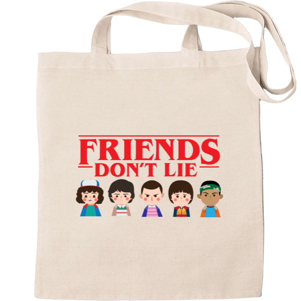 Tote Bag - friends don't lie 2 - Mfest