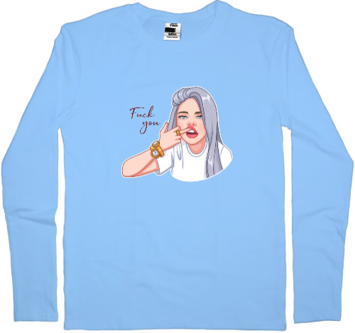 Men's Longsleeve Shirt - Billie Eilish 4 - Mfest