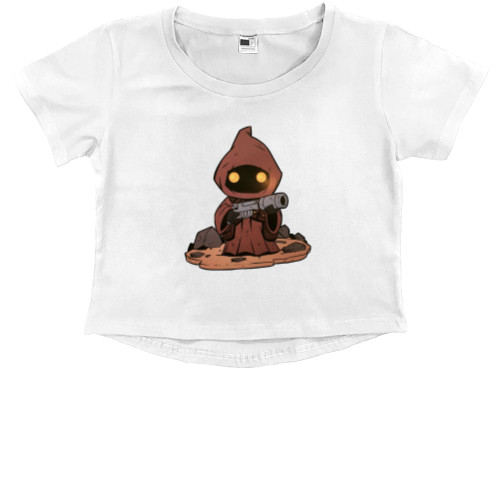 Kids' Premium Cropped T-Shirt - Star Wars - Mfest