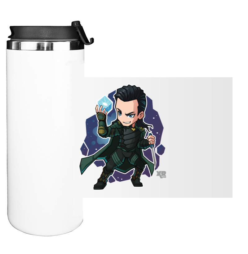 Water Bottle on Tumbler - LOKI - Mfest