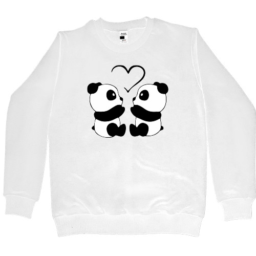 Women's Premium Sweatshirt - панда - Mfest