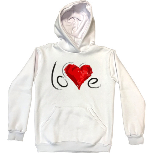 Kids' Premium Hoodie - love - Mfest