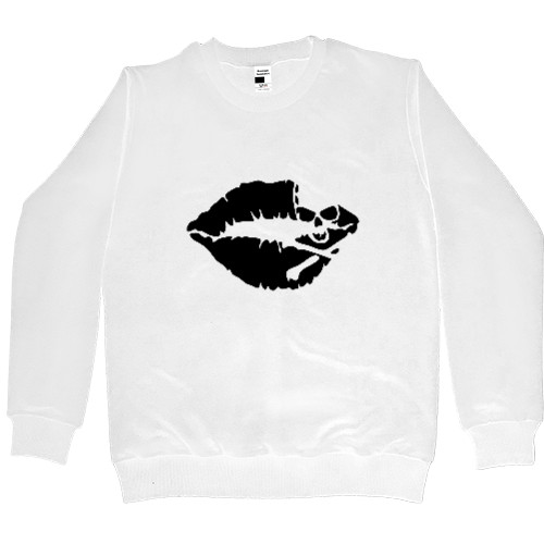 Men’s Premium Sweatshirt - Skull Lips - Mfest