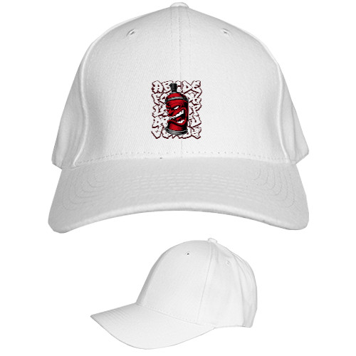 Kids' Baseball Cap 6-panel - Графити - Mfest