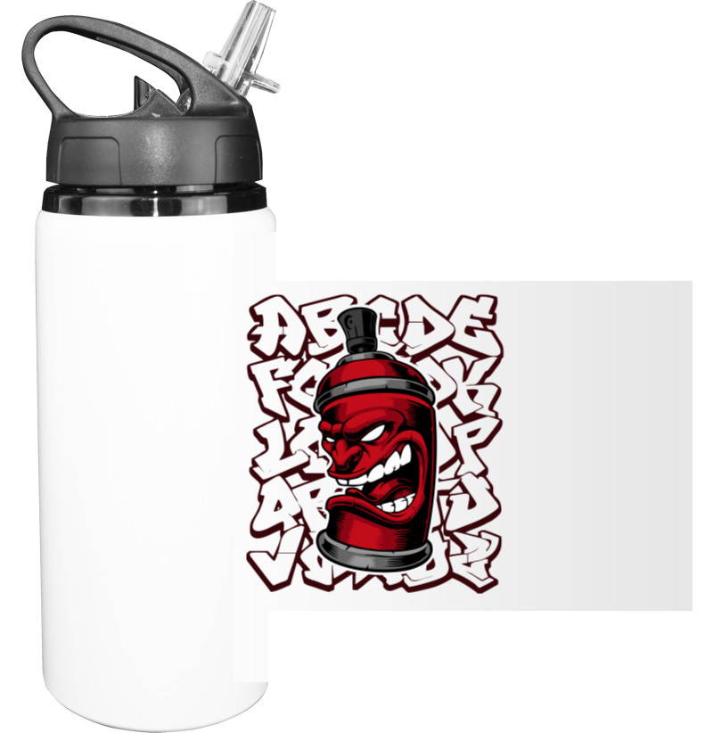 Sport Water Bottle - Графити - Mfest