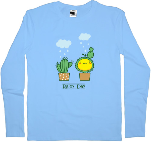 Kids' Longsleeve Shirt - rainy day - Mfest