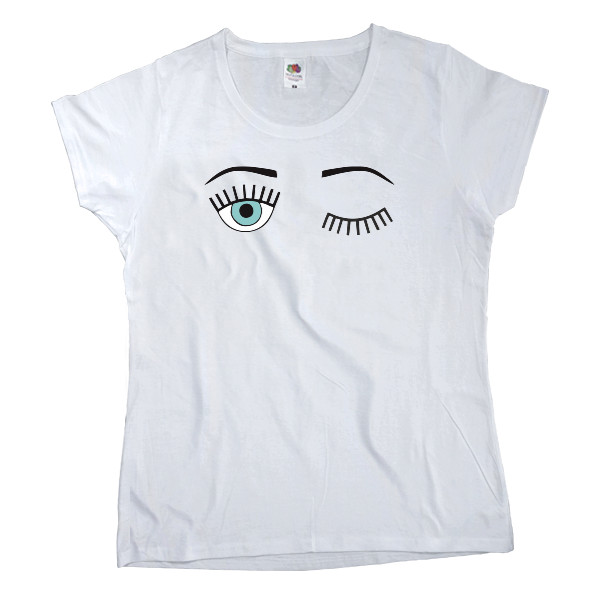 Women's T-shirt Fruit of the loom - глаз - Mfest