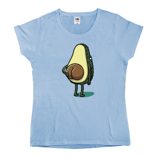 Women's T-shirt Fruit of the loom - авокадо - Mfest