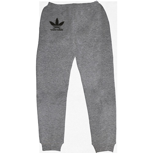 Kids' Sweatpants - cannabis - Mfest