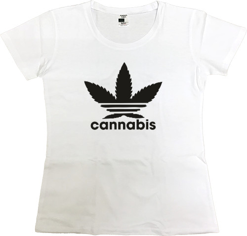 Women's Premium T-Shirt - cannabis - Mfest