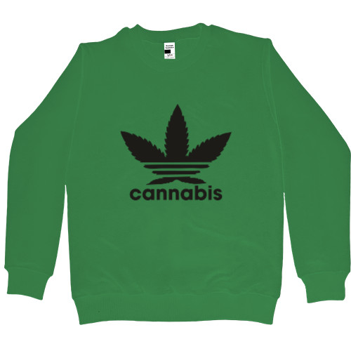 Men’s Premium Sweatshirt - cannabis - Mfest