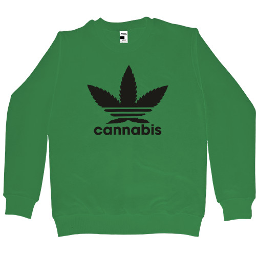 Women's Premium Sweatshirt - cannabis - Mfest