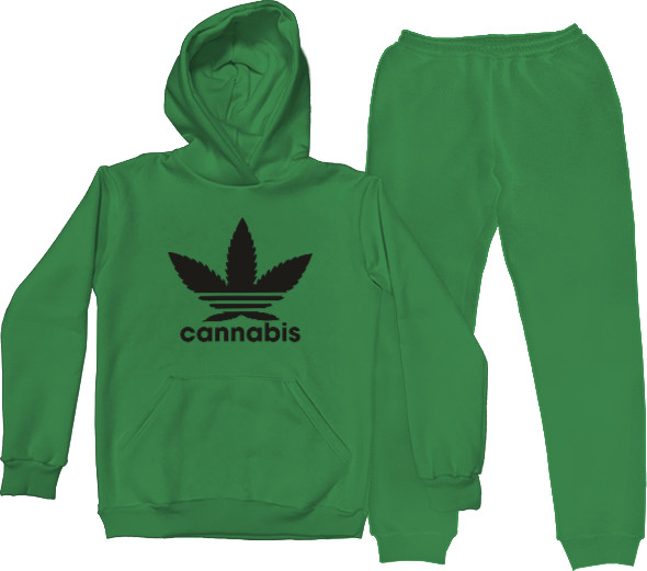 Sports suit for women - cannabis - Mfest