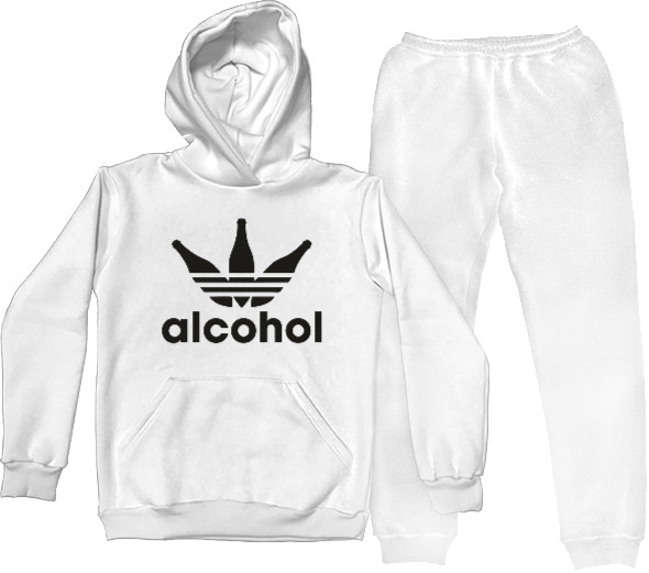 Sports suit for women - alcohol - Mfest