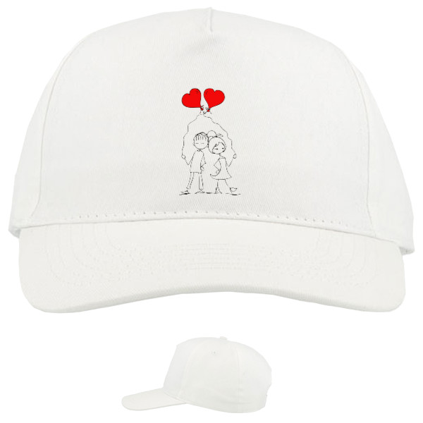 Baseball Caps - 5 panel - i love you 2 - Mfest