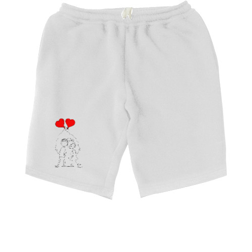 Kids' Shorts - i love you 2 - Mfest