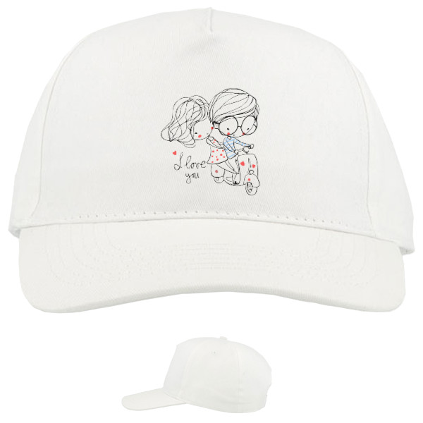 Baseball Caps - 5 panel - i love you - Mfest