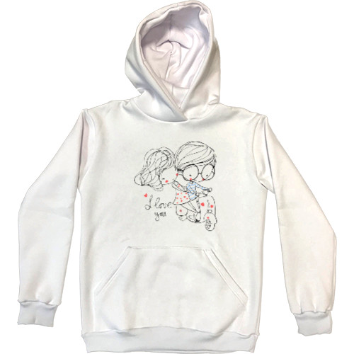 Kids' Premium Hoodie - i love you - Mfest