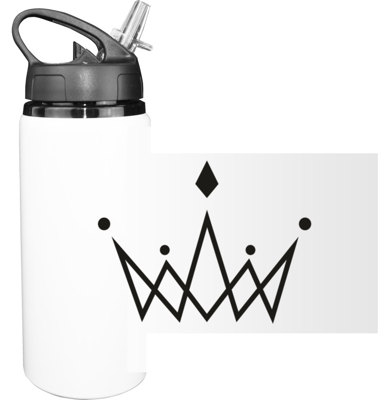 Sport Water Bottle - КОРОЛЬ - Mfest