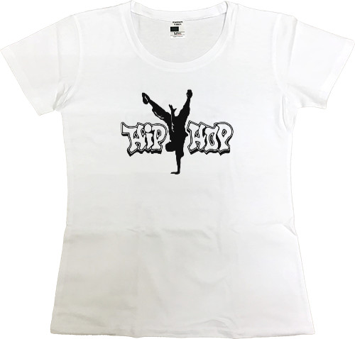 Women's Premium T-Shirt - HIP HOP - Mfest