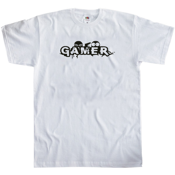 Kids' T-Shirt Fruit of the loom - gamer - Mfest