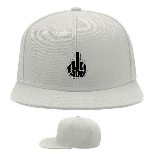 Snapback Baseball Cap - F.CK YOU - Mfest