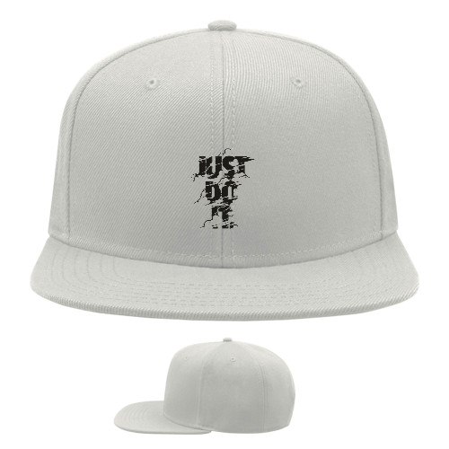 Snapback Baseball Cap - JUST DO IT - Mfest