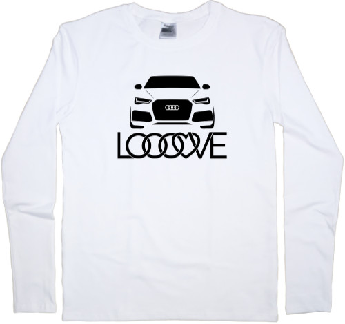 Men's Longsleeve Shirt - AUDI - Mfest