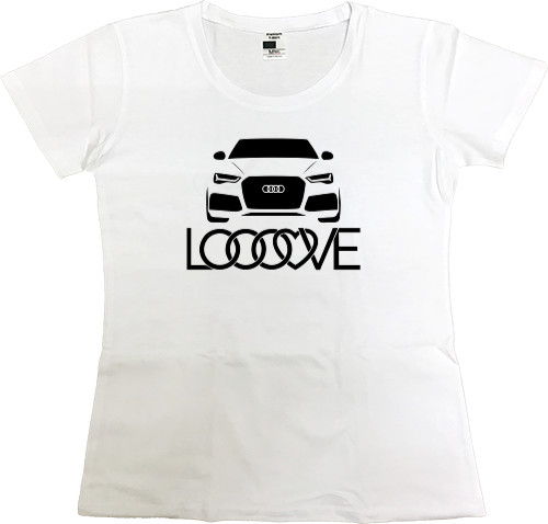 Women's Premium T-Shirt - AUDI - Mfest