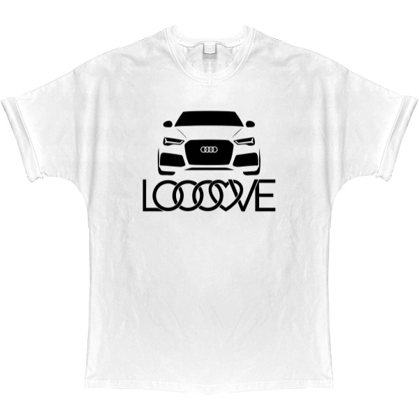 T-shirt Oversize - AUDI - Mfest