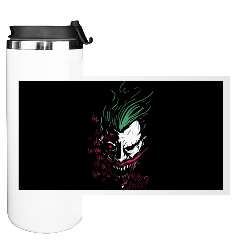 Water Bottle on Tumbler - ДЖОКЕР - Mfest