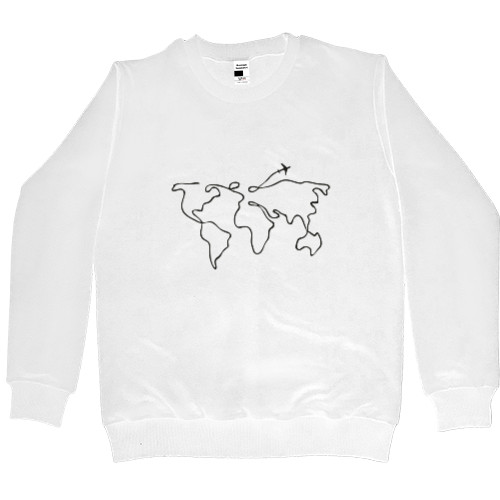 Men’s Premium Sweatshirt - путешествия - Mfest