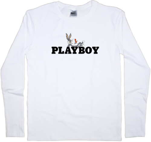 Men's Longsleeve Shirt - playboy - Mfest