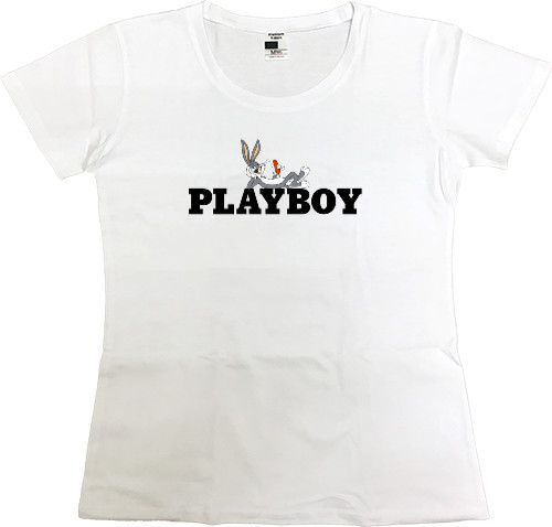 Футболка Преміум Жіноча - playboy - Mfest